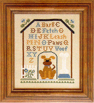 Dog House Sampler - Cross Stitch Pattern