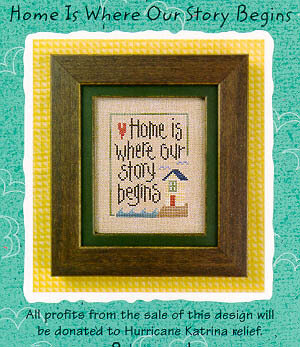 Home is Where Our Story Begins - Cross Stitch Pattern