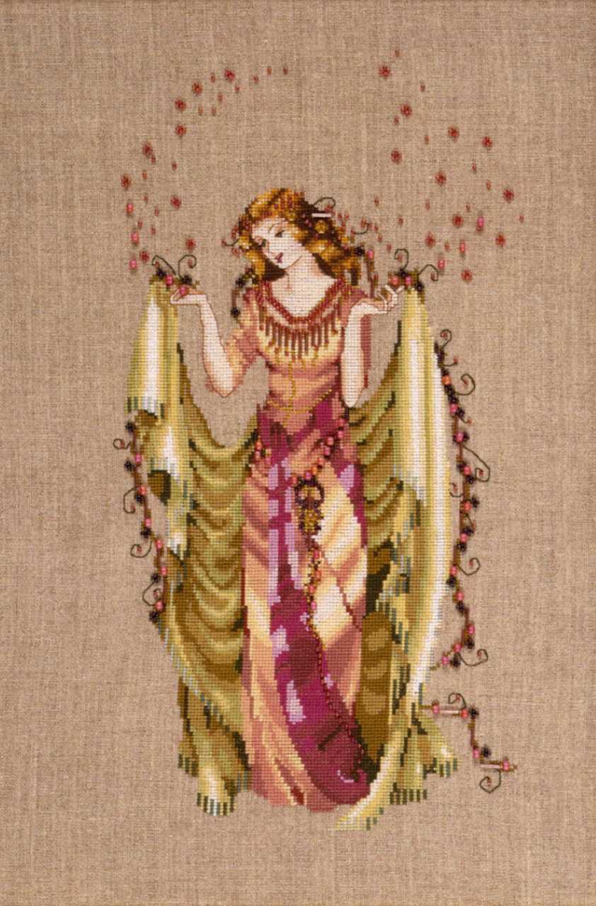 Forest Goddess - Mirabilia Cross Stitch Pattern