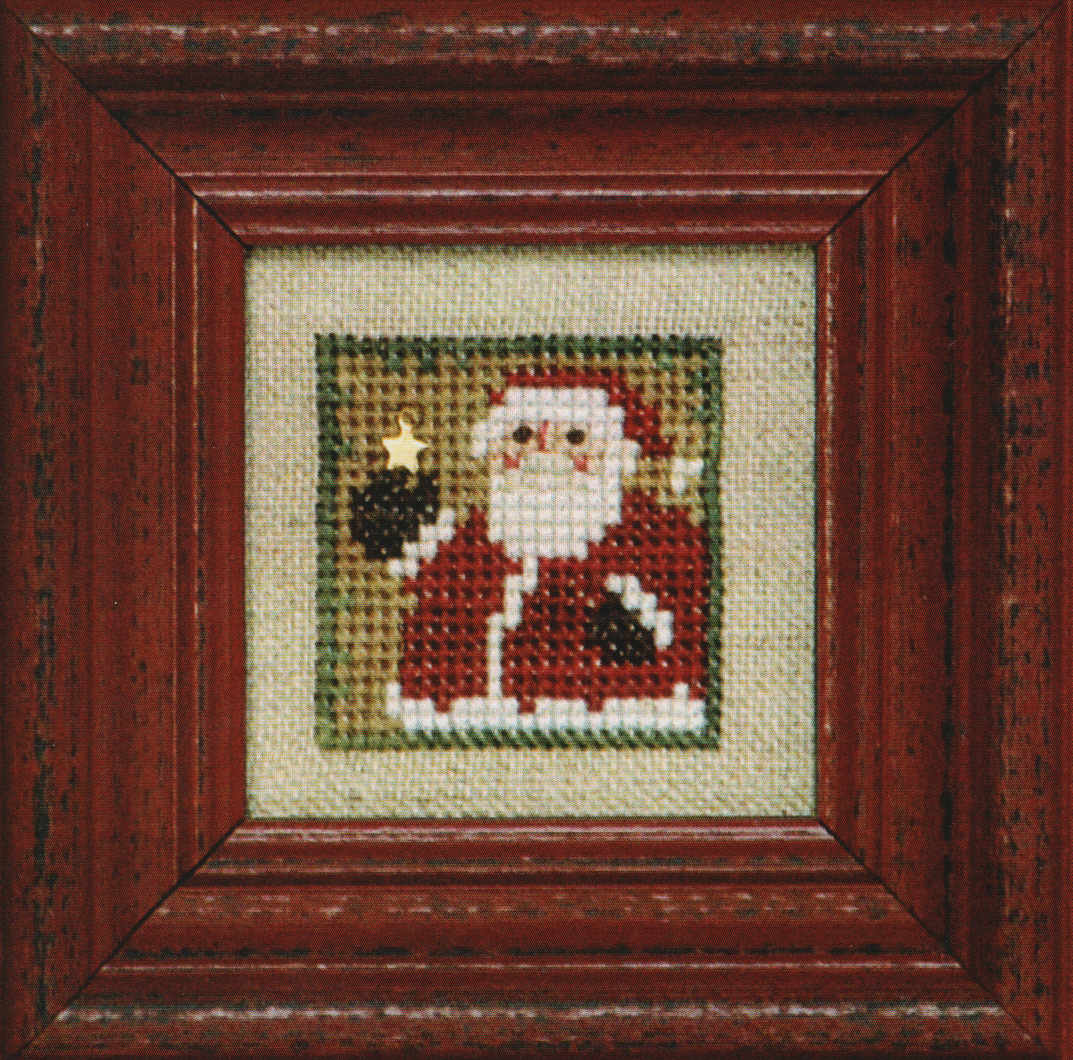 Littles - Santa - Cross Stitch Pattern