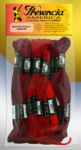 Scarlet Presencia Finca Floss Sampler Pack