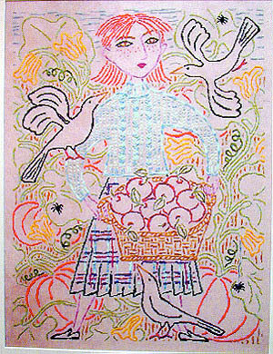 L'Automne - Cross Stitch Pattern