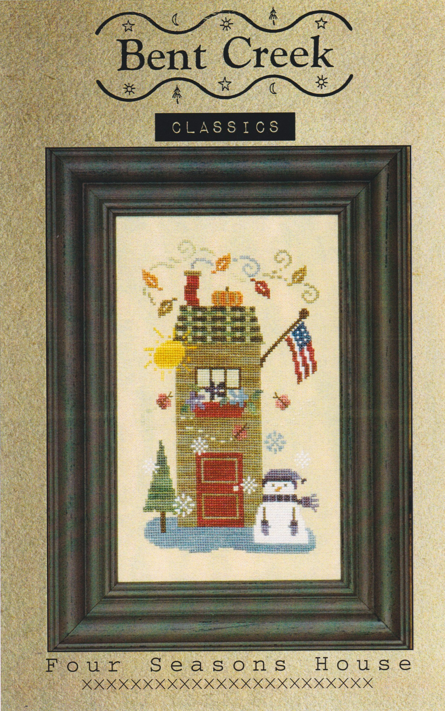 Four Seasons House - Cross Stitch Pattern