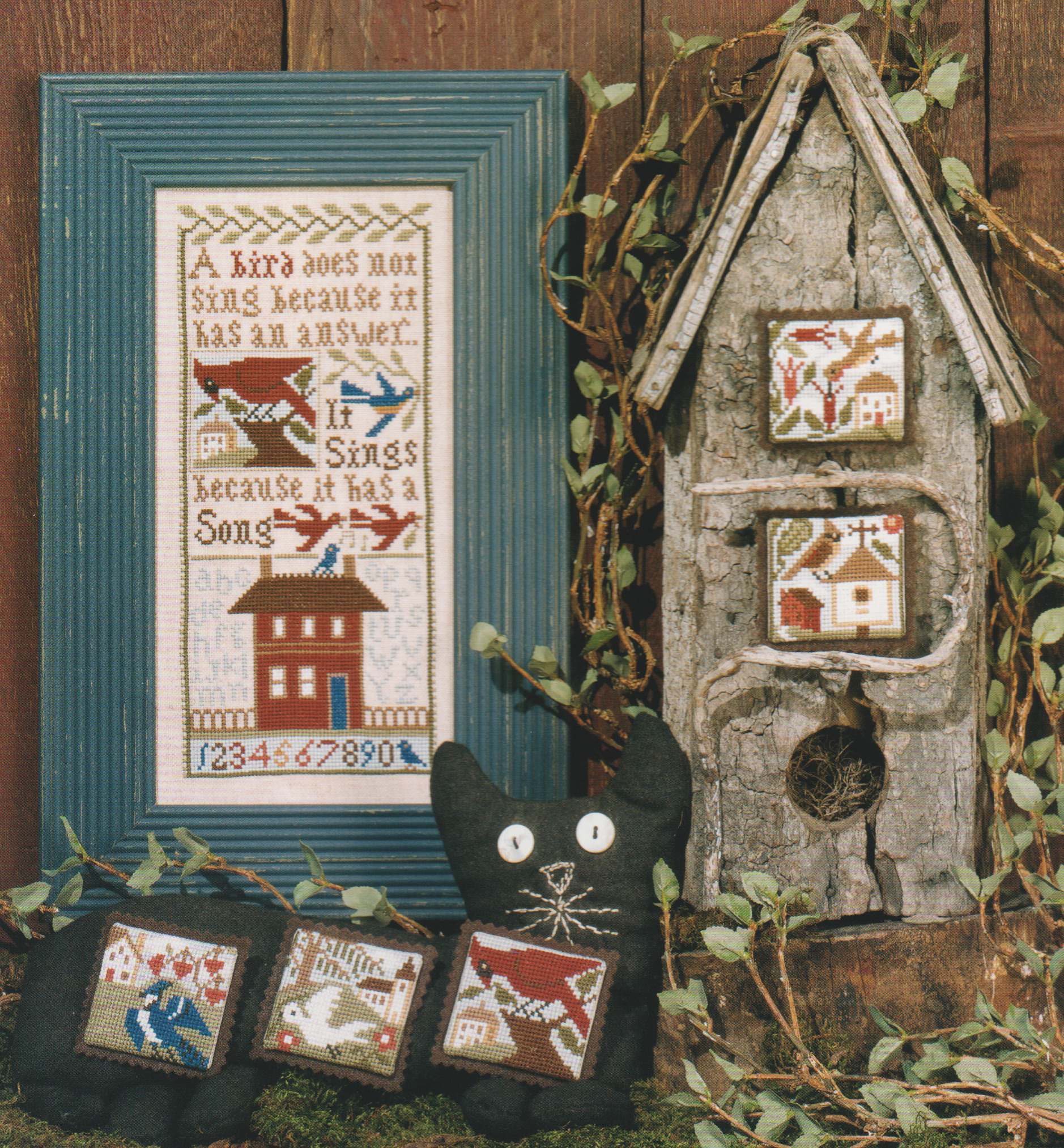 Birdsong I (Book 128) - Cross Stitch Pattern