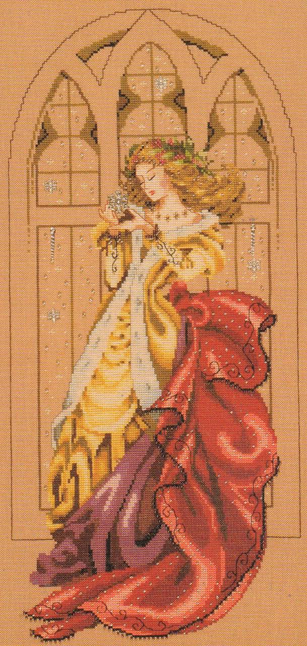 White Christmas - Mirabilia Cross Stitch Pattern
