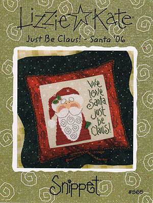 Just Be Claus (Santa 06) - Cross Stitch Pattern