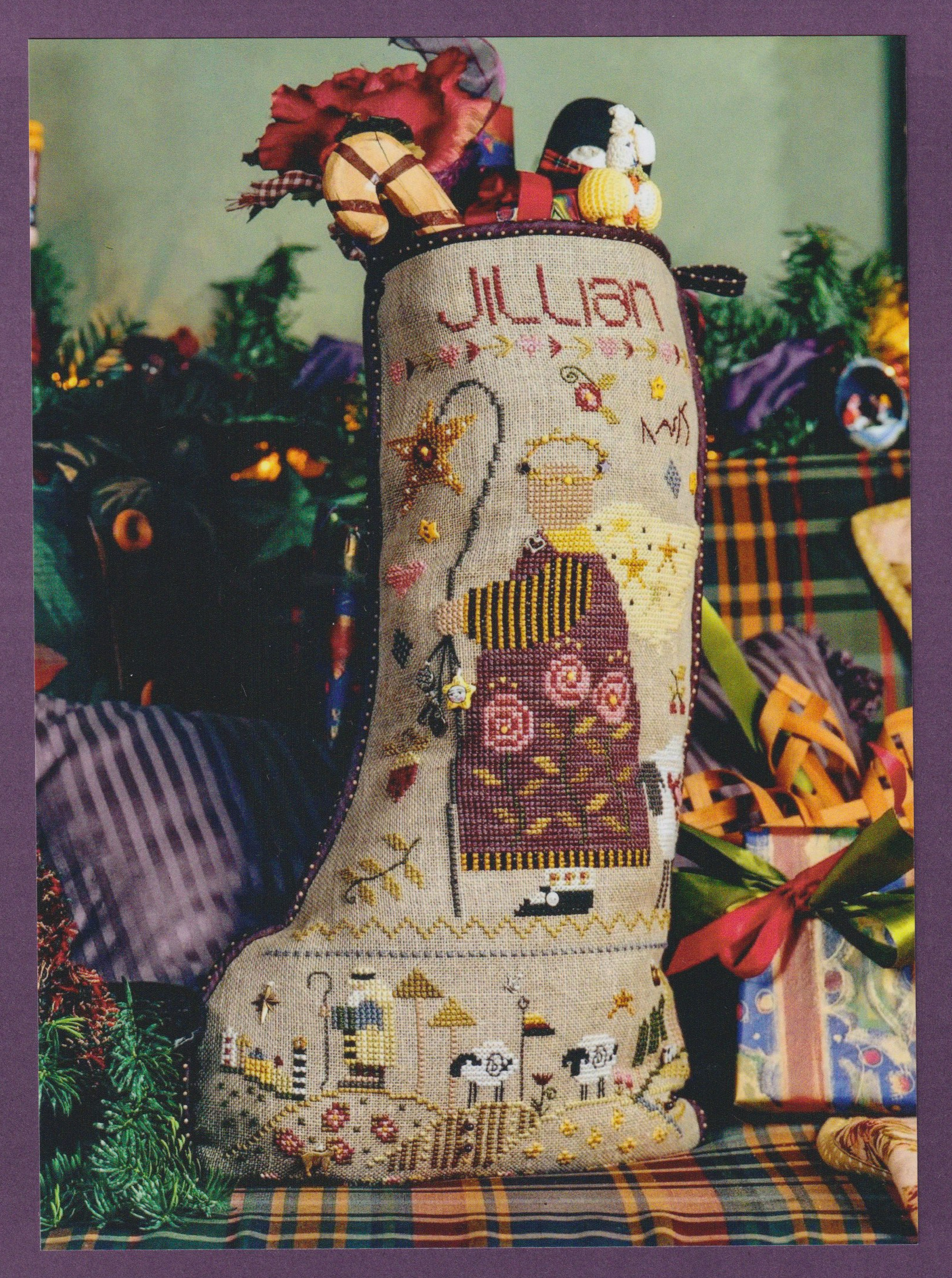 Jillian's Stocking - Cross Stitch Pattern