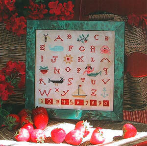 Mermaid Sampler - Cross Stitch Pattern