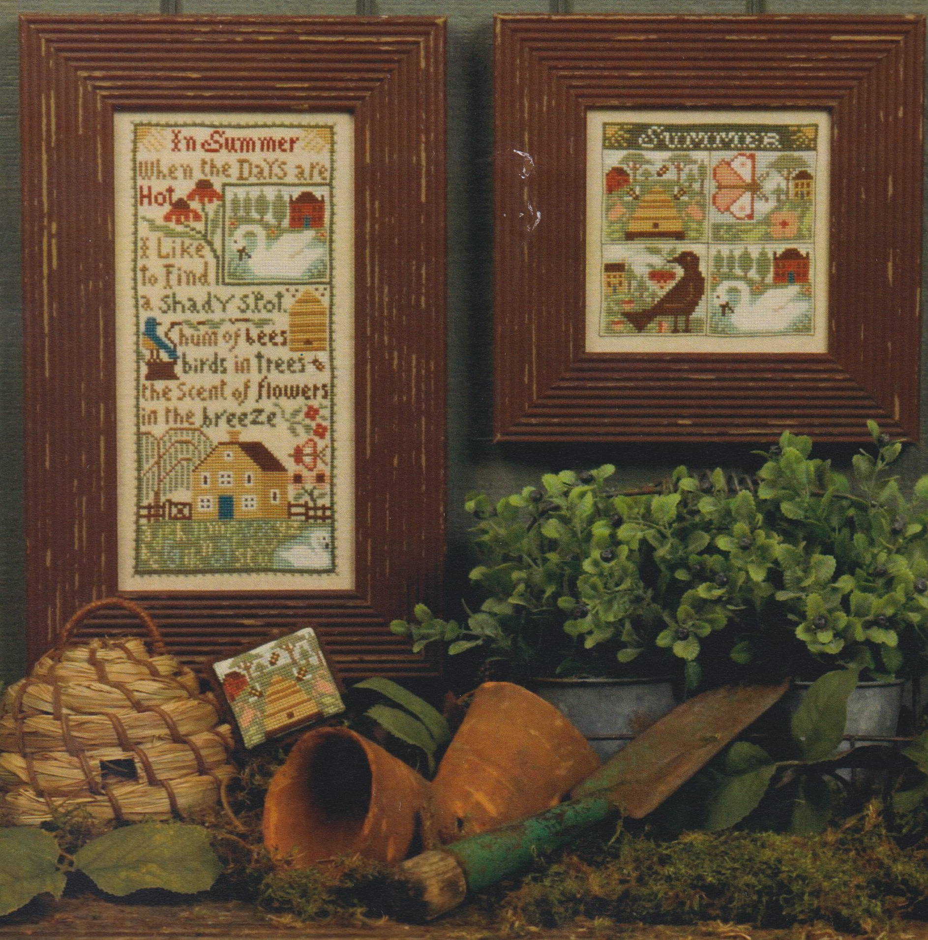 Summer Breeze (Book 137) - Cross Stitch Pattern