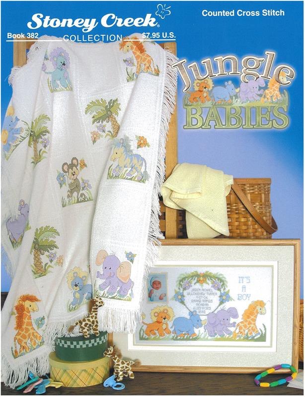 Jungle Babies - Cross Stitch Pattern