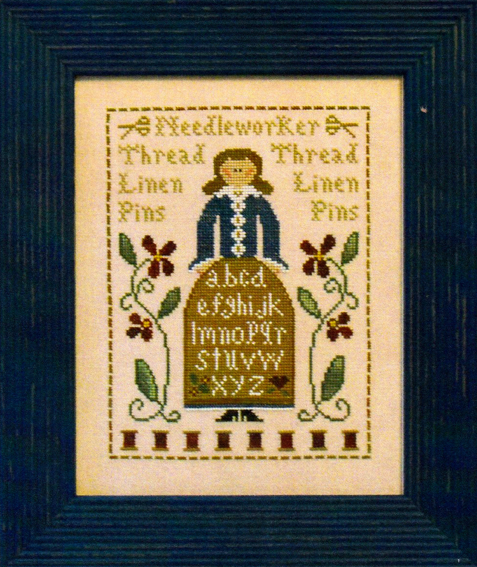 Sampler Lady, The - Cross Stitch Pattern