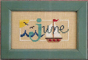Flip-It Bits June - Cross Stitch Pattern