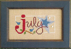 Flip-It Bits July - Cross Stitch Pattern