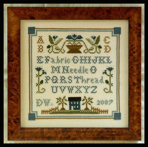 Necessities Sampler - Cross Stitch Pattern
