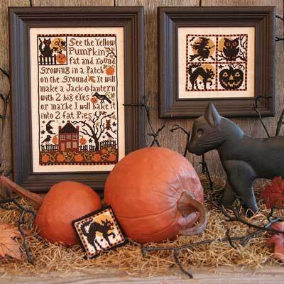 Pumpkin Patch (Book 140)  - Cross Stitch Pattern