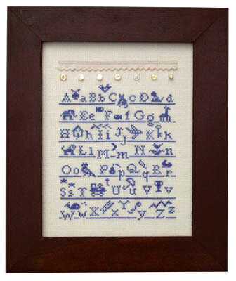 French Country ABC's - Cross Stitch Pattern