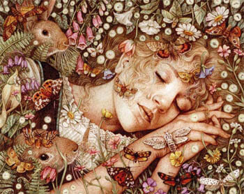 Princess Asleep - Cross Stitch Pattern