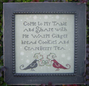 Christmas Tea - Cross Stitch Pattern
