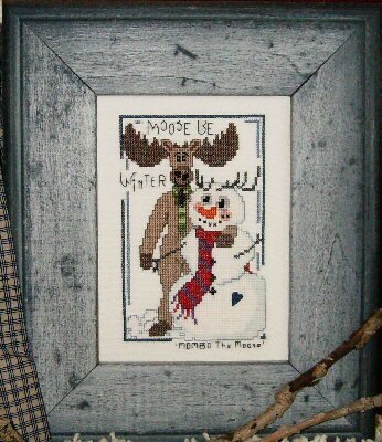 Moose Be Winter - Cross Stitch Pattern