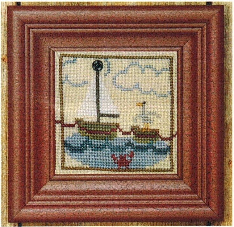Red Thread Snappers - Ocean Voyage - Cross Stitch Pattern