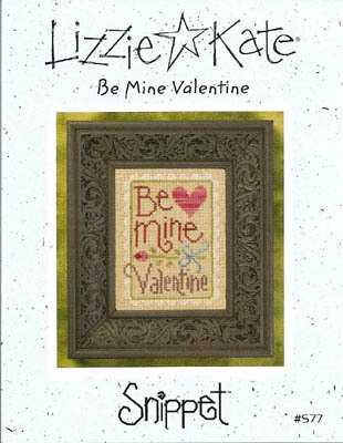 Be Mine Valentine (Snippet) - PDF Cross Stitch Pattern