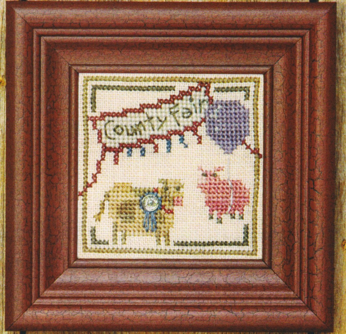 Red Thread Snappers - Country Fair - Cross Stitch Pattern