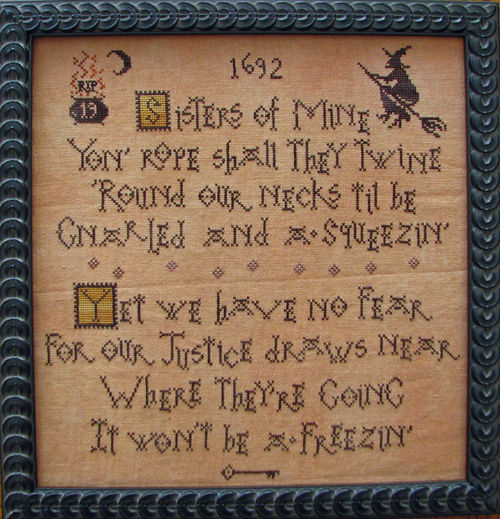 Salem Sisters II - Cross Stitch Pattern