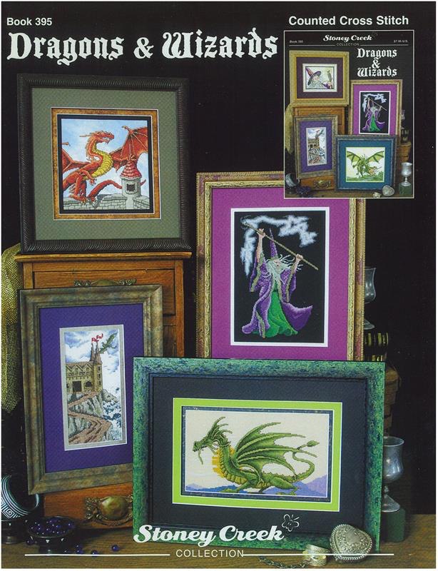 Dragons & Wizards - Cross Stitch Pattern