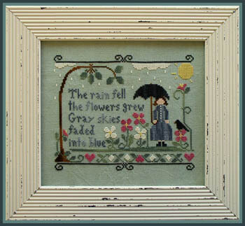 Rain Fell, The - Cross Stitch Pattern
