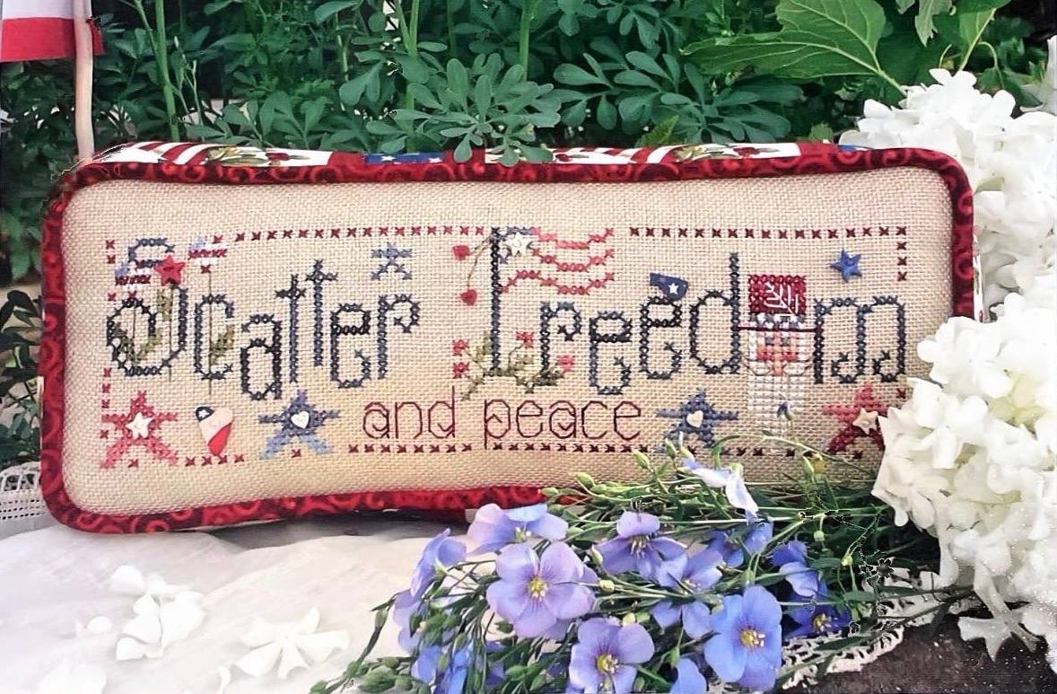 Scatter Freedom - Cross Stitch Pattern