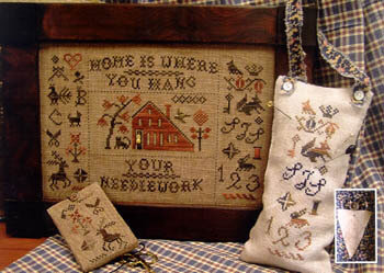 Home Is Where You Hang Your Needlework Cross Stitch Pattern