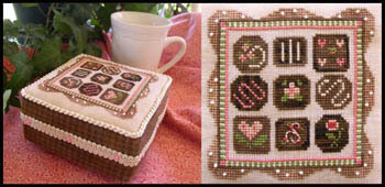 Chocolate Box - Cross Stitch Pattern