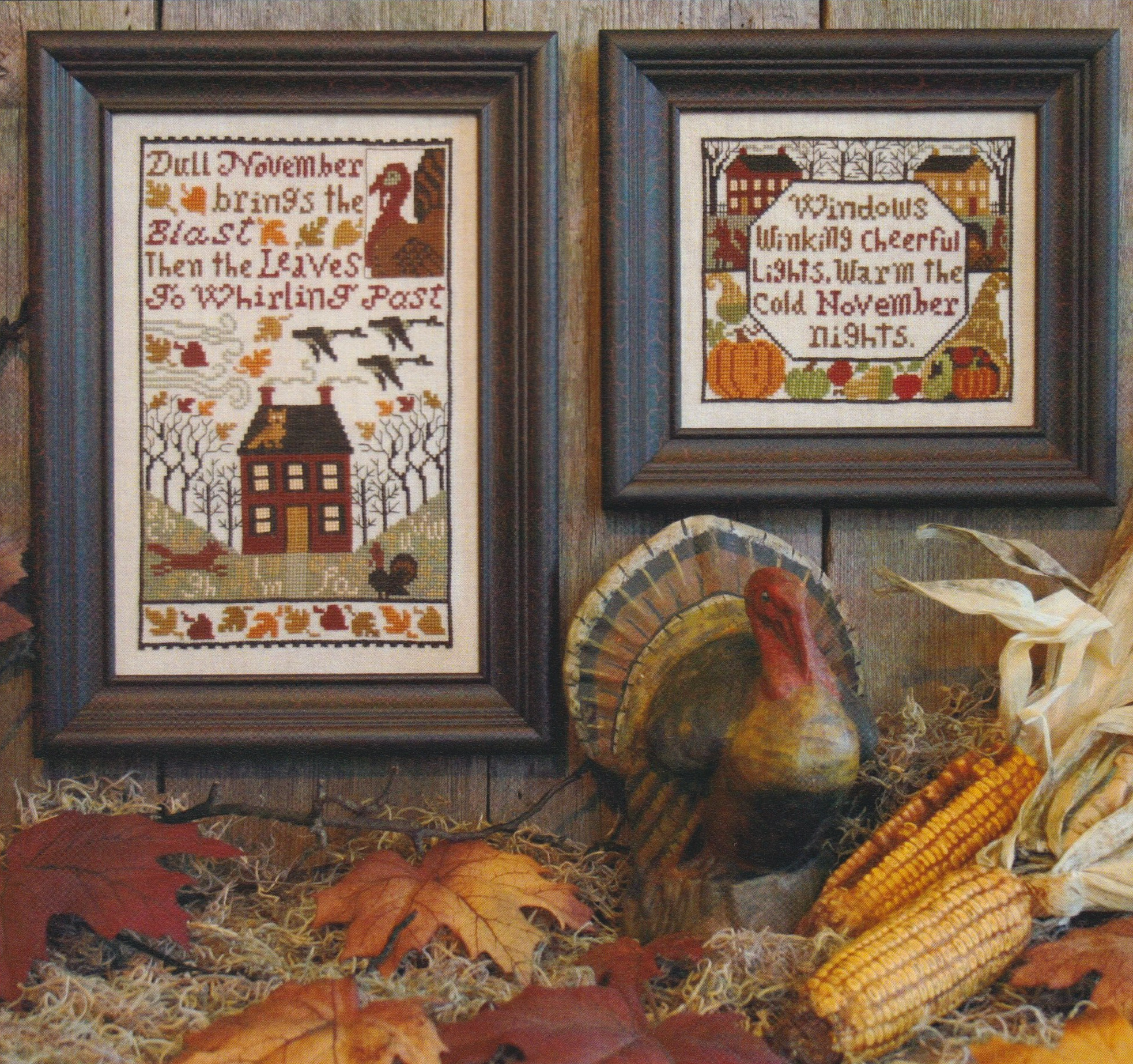 November (Book 149) - Cross Stitch Pattern