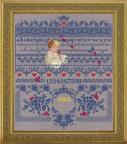 Fallen Roses - Cross Stitch Pattern