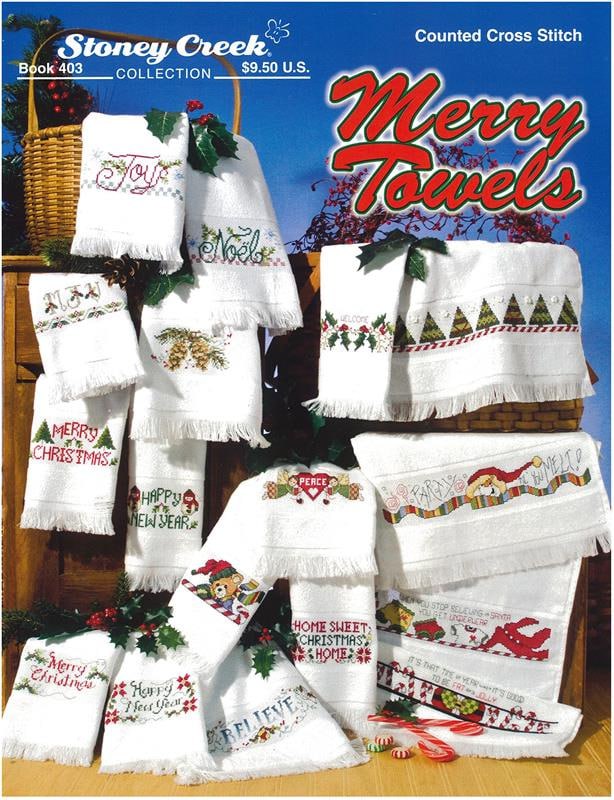 Merry Towels - Cross Stitch Pattern