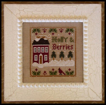 Holly & Berries - Cross Stitch Pattern