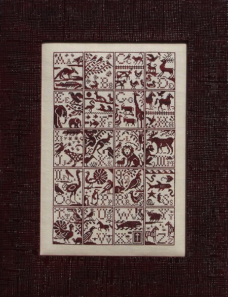 Alphabet Zoo - Cross Stitch Pattern