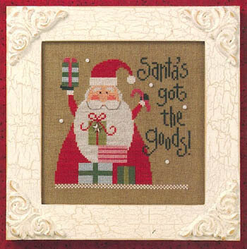 Santa's Got The Goods - Santa 08 - PDF Cross Stitch Pattern