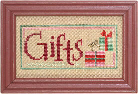 Christmas Spirit Double Flip - Gifts/Wonder - Cross Stitch