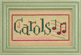 Christmas Spirit Double Flip - Carols/Peace - Cross Stitch