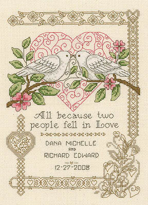 All Because - Cross Stitch Pattern