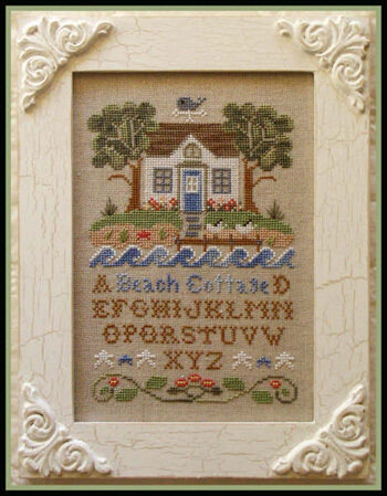 Beach Cottage - Cross Stitch Pattern