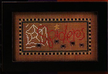 Halloween Boo Club Black Cat/Spiders Cross Stitch Pattern