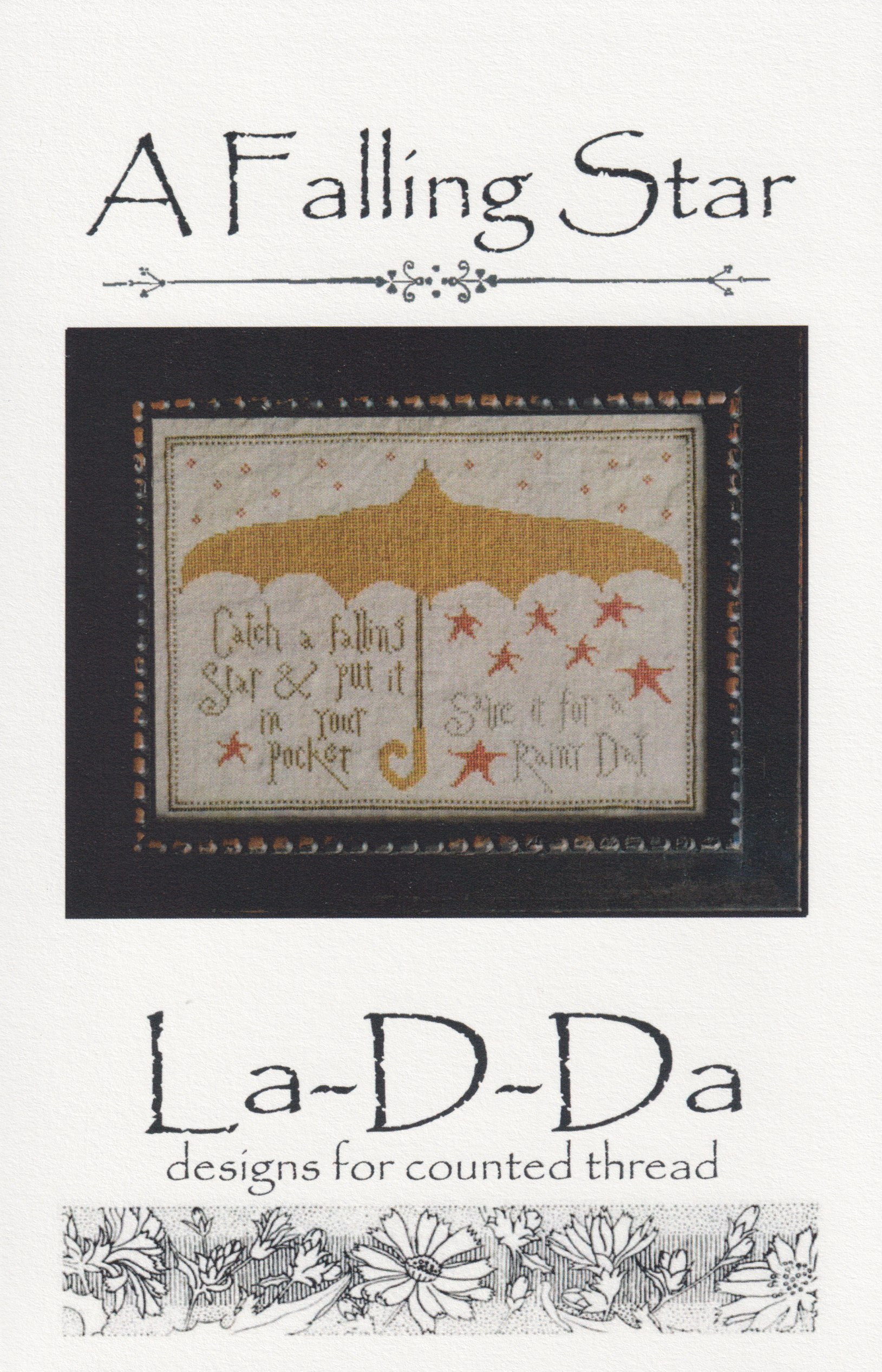 Falling Star, A - Cross Stitch Pattern