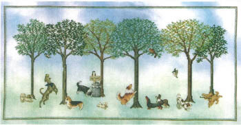 Dogs Day Out - Cross Stitch Pattern
