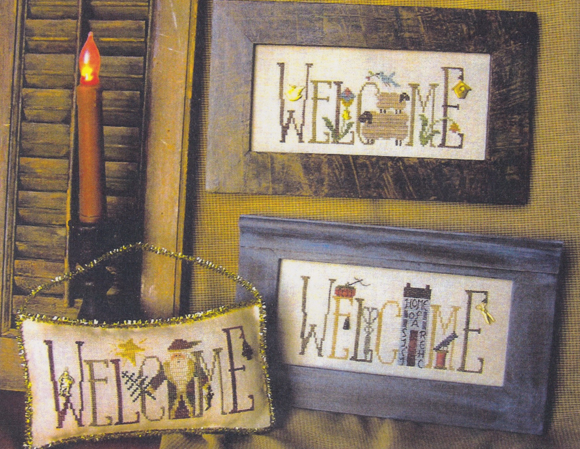 Welcomes A Plenty VII - Cross Stitch Pattern