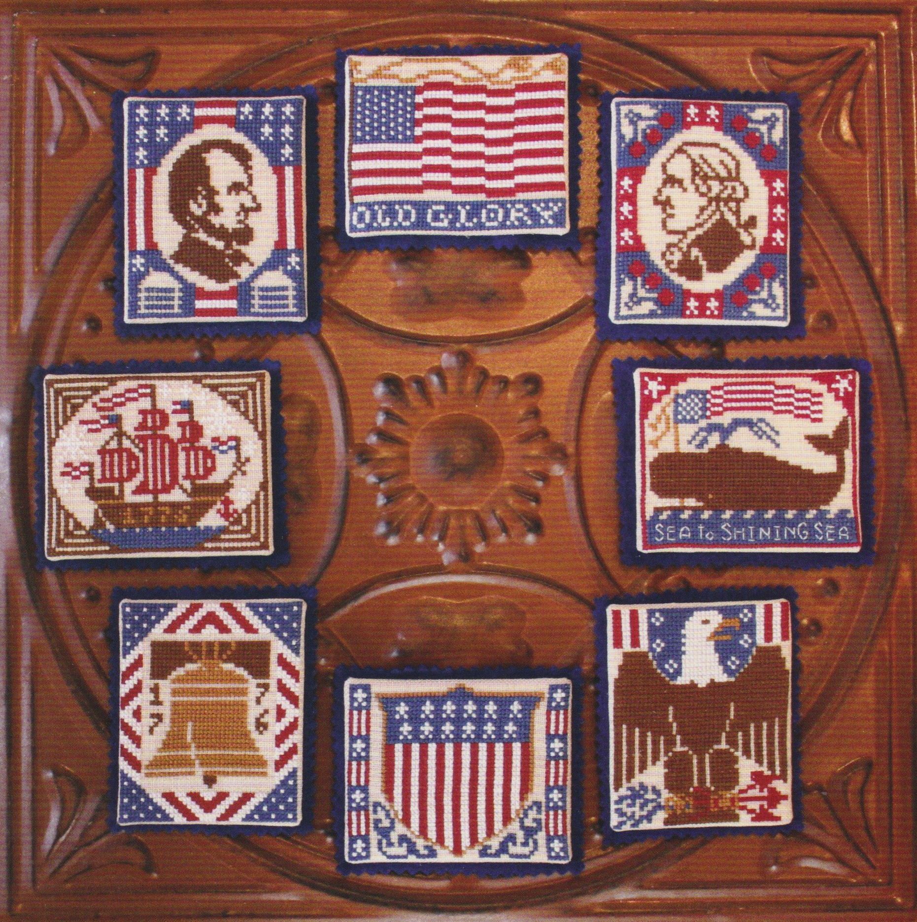 Stars & Stripes (Book 155) - Cross Stitch Pattern