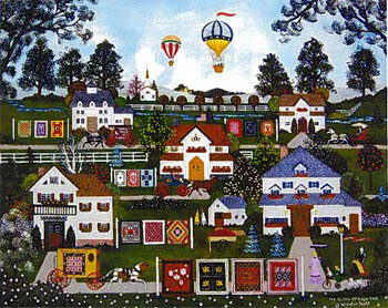 Quilts Of Cape Cod, The - Cross Stitch Pattern
