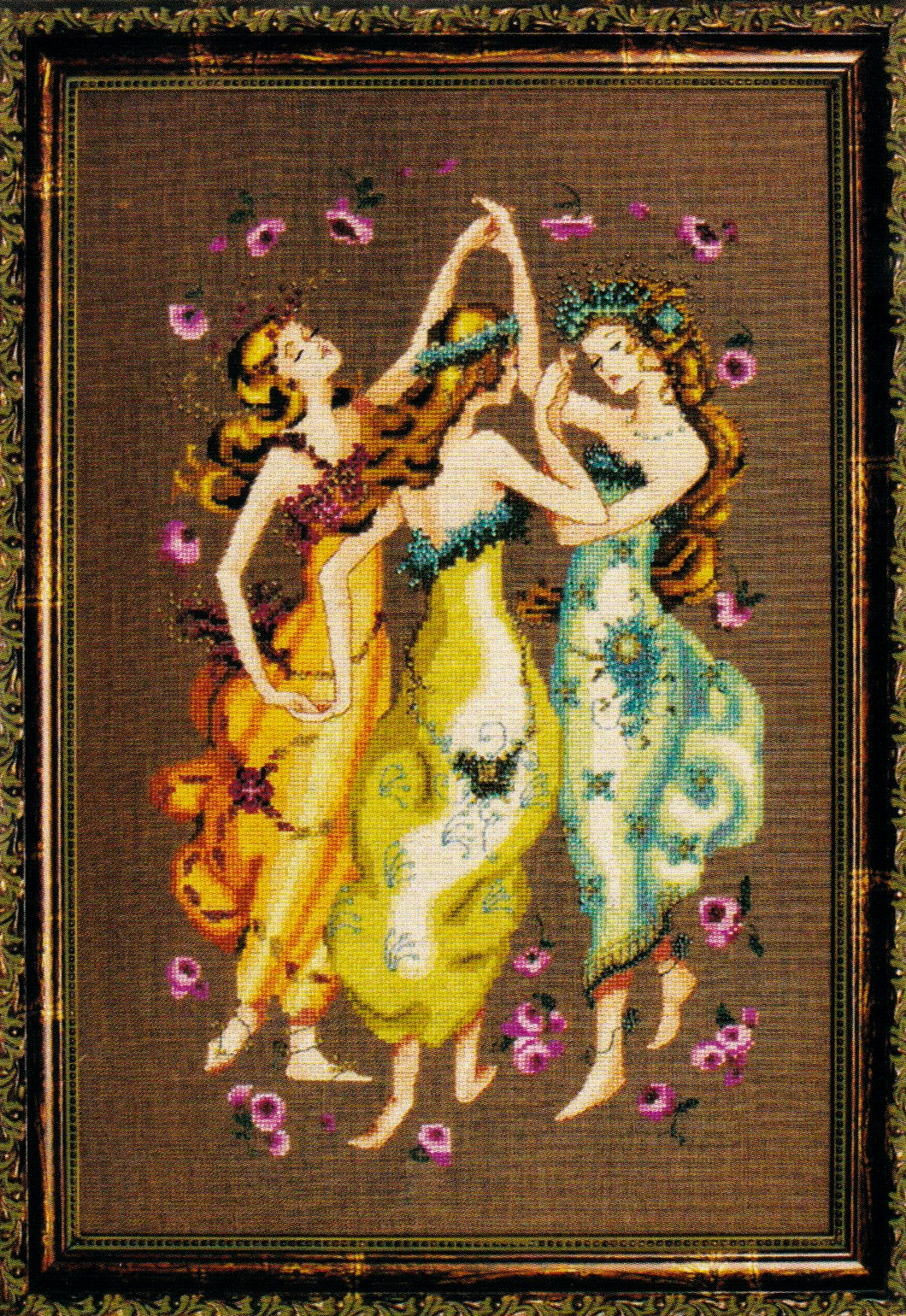 Circle of Friends - Mirabilia Cross Stitch Pattern