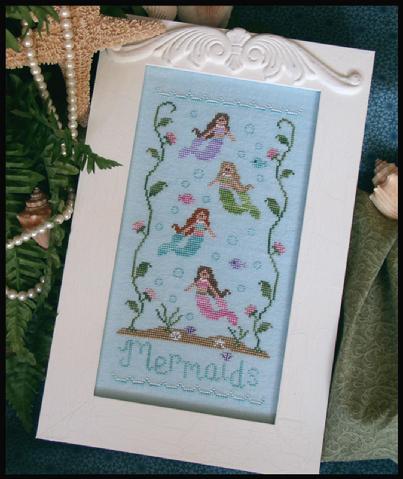 Mermaids - Cross Stitch Pattern